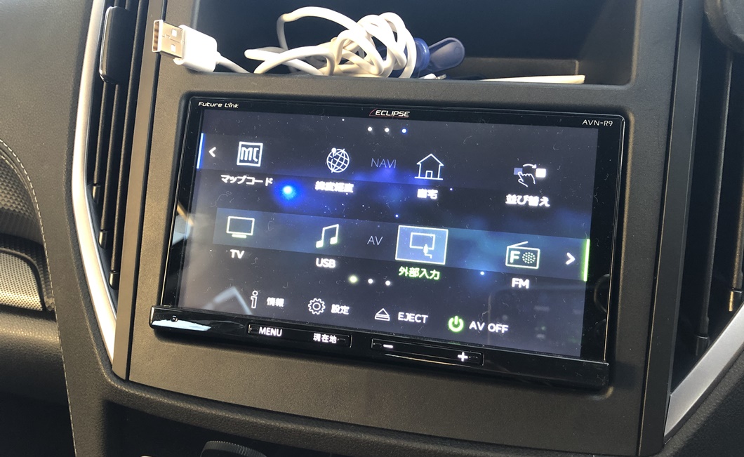 カーナビにスマホをミラーリング 外部出力 しても動画が見れない 弥富自動車